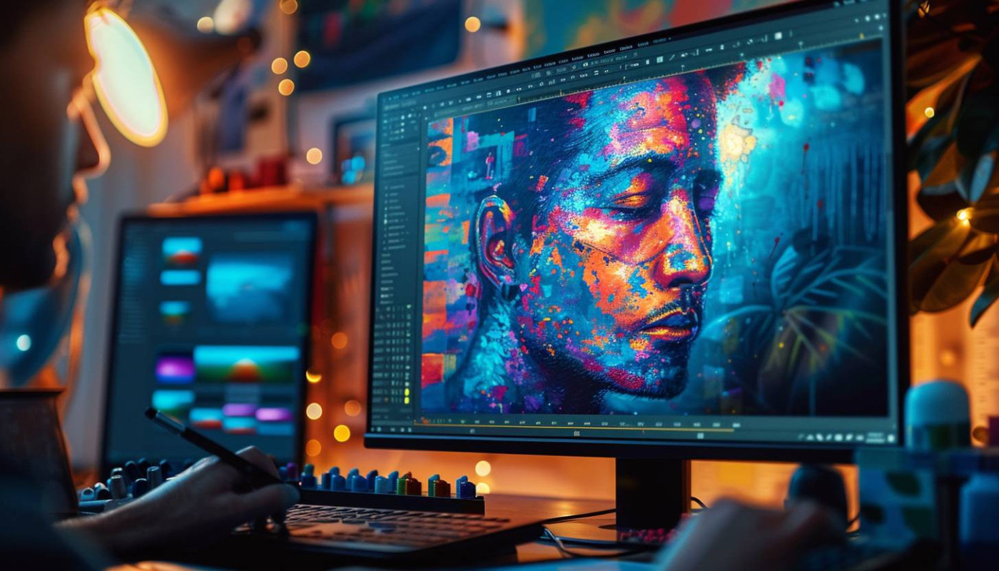 Intégration de générateurs d'images basés sur l'IA dans les outils de retouche photo